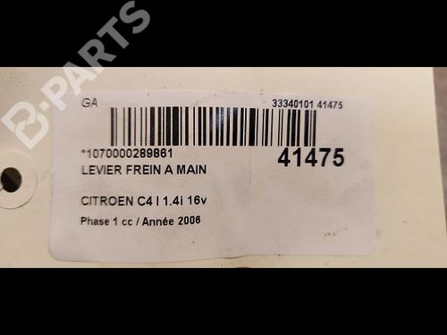 Hand brake CITROËN C4 Coupe (LA_) 1.4 16V | BP9615517I18 