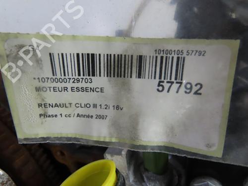 Engine RENAULT CLIO III (BR0/1, CR0/1) 1.2 16V (BR02, BR0J, BR11, CR02, CR0J, CR11) | BP33744765M1  - Image 7