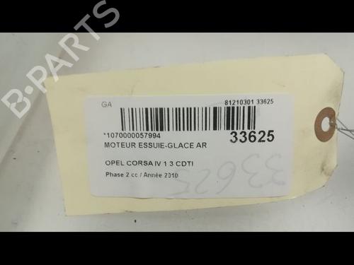 Used Rear wiper motor Rear wiper motor 9596693 9596693