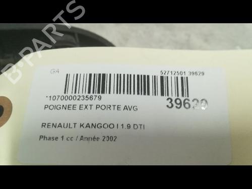 Front left exterior door handle RENAULT KANGOO (KC0/1_) 1.9 dTi (KC0U) | BP9608178C128