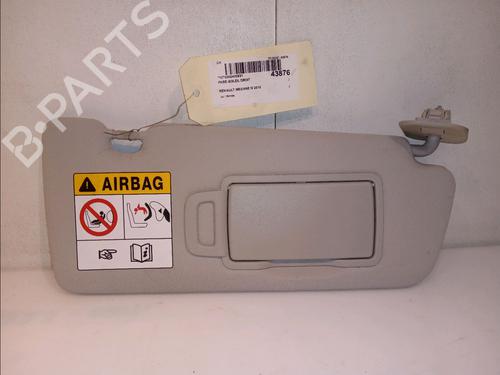 Used Right sun visor Right sun visor RENAULT MEGANE IV Hatchback (B9A/M/N_) 1.5 Blue dCi 115 (B9A6) (116 hp) 11976525 11976525