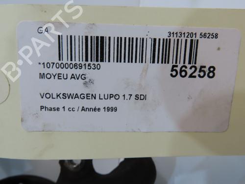 Høyre Styrespindel lagerhus VW LUPO I (6X1, 6E1) 1.7 SDI (60 hp) 31030196