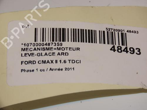 Used Rear right window mechanism FORD C-MAX II (DXA/CB7, DXA/CEU) 1.6 TDCi (115 hp) 16707469