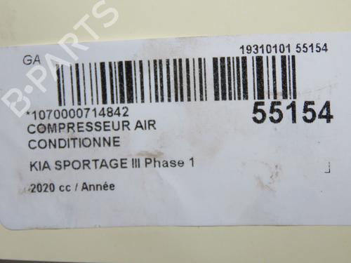 Used AC compressor AC compressor KIA SPORTAGE IV (QL, QLE) 1.6 CRDi Eco-Dynamics+ (136 hp) 33032112 33032112