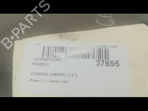 Used Left headlight Left headlight CITROËN JUMPER I Van (230L) 2.5 D (86 hp) 23177754 23177754