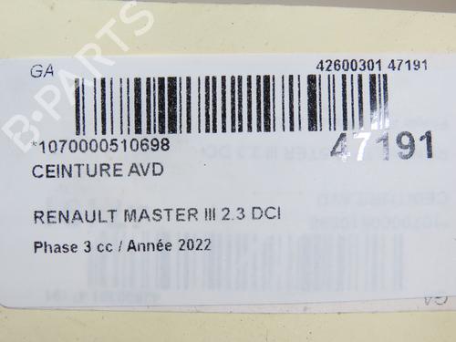 front-right-belt-tensioner-renault-master-iii-van-fv-2010-36494649 main image