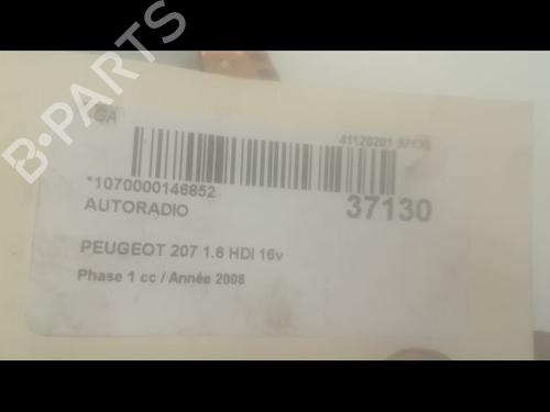 Used Radio Radio PEUGEOT 207 (WA_, WC_) 1.6 HDi (90 hp) 9600346 9600346