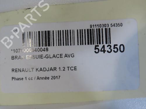Used Front windshield wiper arm RENAULT KADJAR (HA_, HL_) 1.2 TCe 130 (HLMR) (130 hp) 28832930