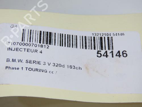 Used Injector Injector BMW 3 Touring (E91) 320 d (163 hp) 31324619 31324619