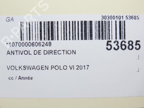 Used Ignition barrel VW POLO V (6R1, 6C1) 1.4 TDI (90 hp) 28967399