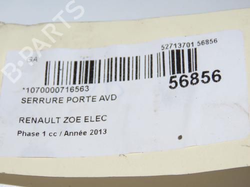 Used Front right lock Front right lock RENAULT ZOE (BFM_) ZOE (88 hp) 34048970 34048970