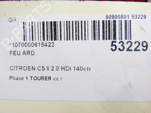 Right taillight CITROËN C5 III Break (RW_) 2.0 HDi 140 | BP28832687C35 