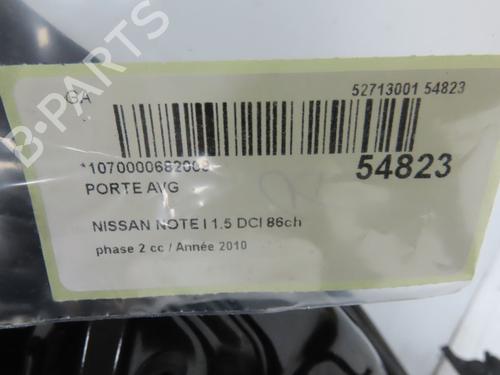 Porta anteriore sinistra NISSAN NOTE (E11, NE11) 1.5 dCi (86 hp) 31274400