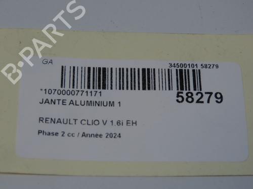 Used Rim Rim RENAULT CLIO V (B7_) 1.6 E-TECH 140 (B7MU) (140 hp) 36367577 36367577