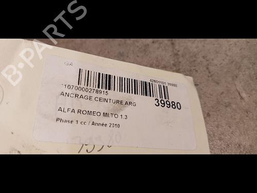 Seat buckle ALFA ROMEO MITO (955_) 1.3 MultiJet (955AXP1A, 955AYC1A) | BP14878841I32 