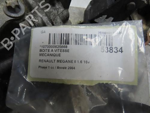 Gearbox RENAULT MEGANE II (BM0/1_, CM0/1_) 1.6 16V (BM0C, CM0C) | BP28829461M3