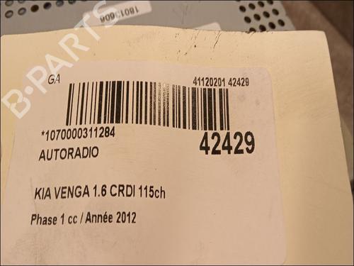 Used Radio KIA VENGA (YN) 1.6 CRDi 115 (116 hp) 9617544