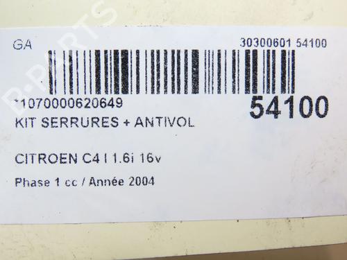 Used Electronic module CITROËN C4 I (LC_) 1.6 16V (109 hp) 28829702