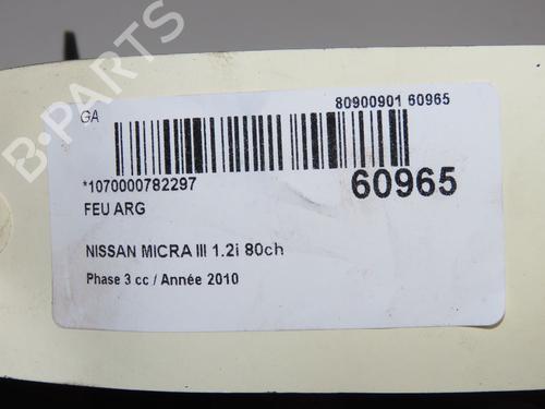 Used Left taillight Left taillight NISSAN MICRA III (K12) 1.2 16V (65 hp) 40026406 40026406