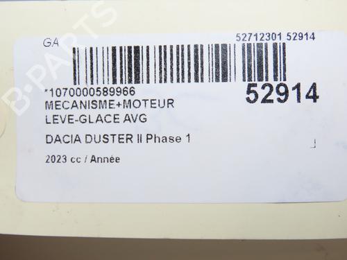 Rudehejsemekanisme ventre foran DACIA DUSTER (HM_) 1.3 TCe 150 (HMM3) | BP28831177C22 - Image 8