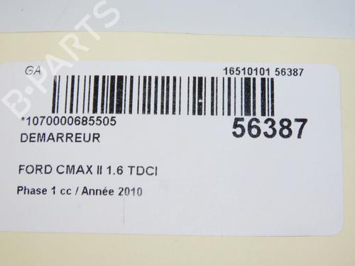 Used Starter FORD C-MAX II (DXA/CB7, DXA/CEU) 1.6 TDCi (115 hp) 31372063