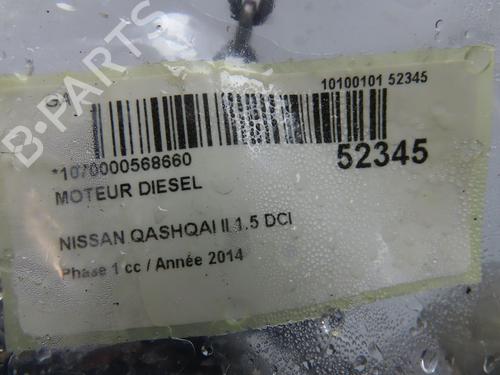 Used Engine Engine NISSAN QASHQAI II (J11, J11_) 1.5 dCi (110 hp) 33417661 33417661