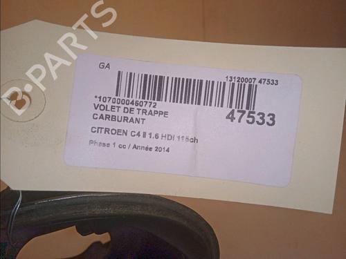 Fuel flap CITROËN C4 II (NC_) 1.6 HDi 115 | BP15199689C131