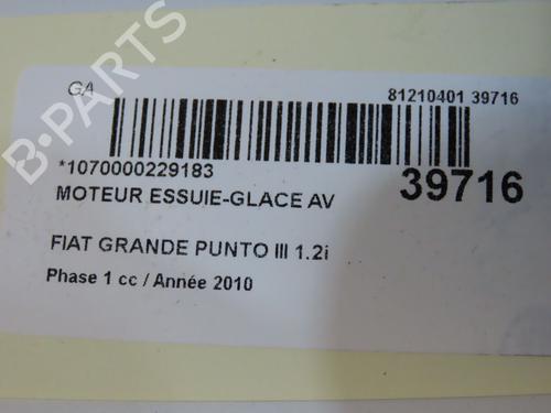 Used Front wiper motor Front wiper motor FIAT GRANDE PUNTO (199_) 1.2 (65 hp) 34457065 34457065