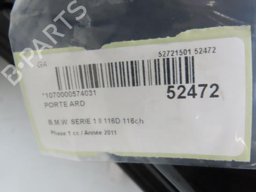 Used Right rear door BMW 1 (F20) 116 d (116 hp) 28831862