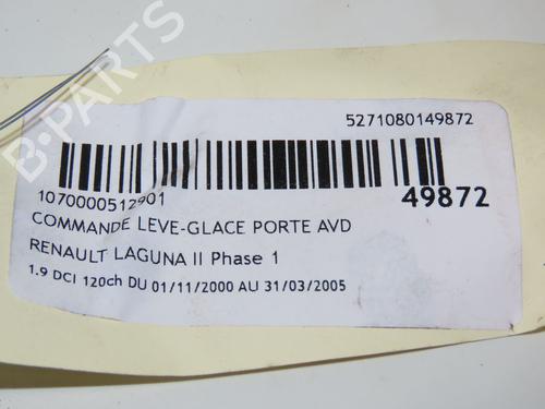 Spak kontakt RENAULT LAGUNA II (BG0/1_) 1.9 dCi (BG08, BG0G) (120 hp) 17868430