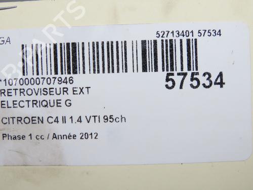 left-mirror-citroen-c4-ii-nc_-2009-37499510 main image