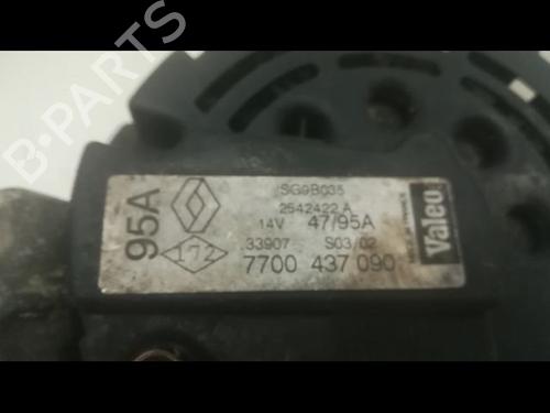 Alternator RENAULT CLIO II (BB_, CB_) 1.2 16V (BB05, BB0W, BB11, BB27, BB2T, BB2U, BB2V, CB05,... | BP23172044M7 