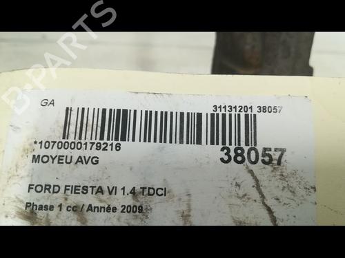 Used Right front steering knuckle FORD FIESTA VI (CB1, CCN) 1.4 TDCi (68 hp) 14876066