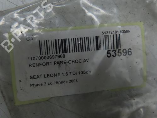 Used Front bumper reinforcement SEAT LEON (1P1) 1.9 TDI (105 hp) 31274387