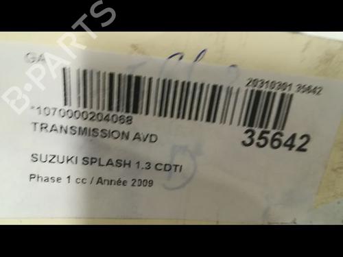 Used Right front driveshaft SUZUKI SPLASH (EX) 1.3 CDTI (A5B413D) (75 hp) 9604105