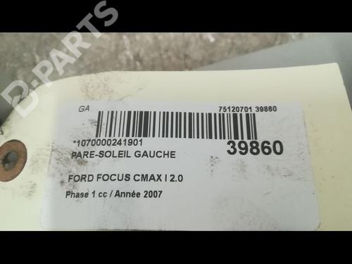 Left sun visor FORD FOCUS C-MAX (DM2) 2.0 TDCi | BP9608911I1 