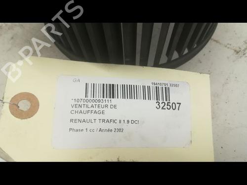 Varmeblæser RENAULT TRAFIC II Van (FL) 1.9 dCi 100 (FL0C, FL0K, FL0B) (101 hp) 9596920