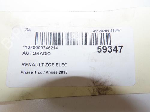 Radio RENAULT ZOE (BFM_) ZOE | BP39732812E6 - Image 3