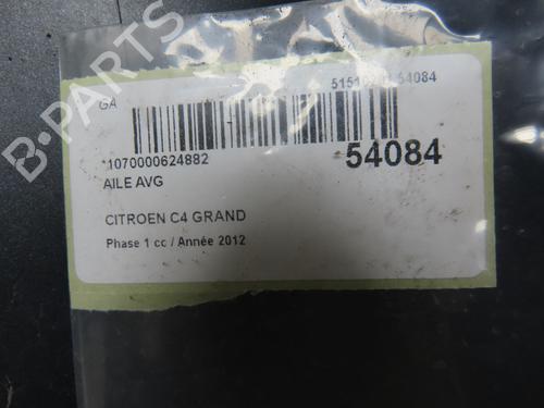 Left front fenders CITROËN C4 Grand Picasso I (UA_) 1.6 HDi 110 | BP28830990C41 