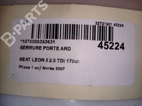 Rear right lock SEAT LEON (1P1) 2.0 TDI | BP11702613C99 