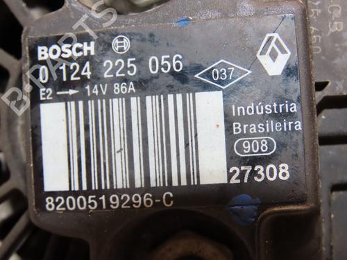 Used Alternator RENAULT TWINGO II (CN0_) 1.2 16V (CN0K, CN0V, CN0A) (76 hp) 28829119