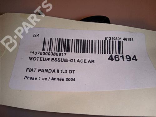 Rear wiper motor FIAT PANDA (169_) 1.3 D Multijet (169.AXC1A) | BP11104579M102 