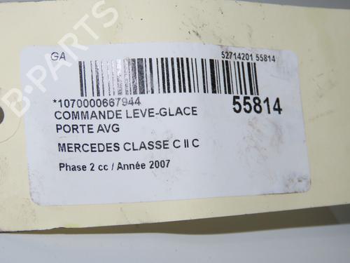 Used Left front window switch MERCEDES-BENZ C-CLASS (W203) C 220 CDI (203.008) (150 hp) 31984636