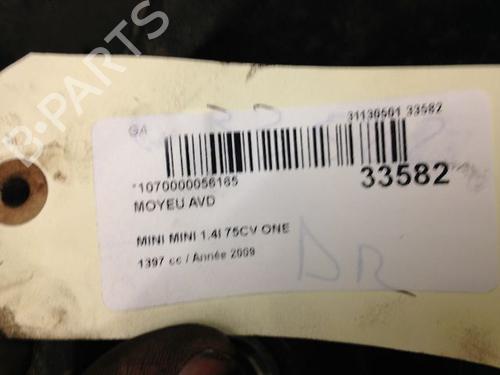 Used Left front steering knuckle MINI MINI (R56) One (75 hp) 14875394