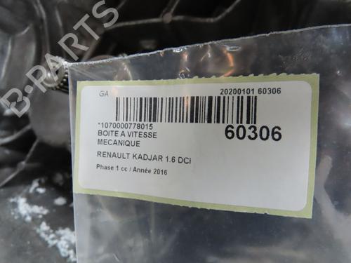 Gearbox RENAULT KADJAR (HA_, HL_) 1.6 dCi 130 4x4 (HLA4) | BP37596683M3 - Image 5
