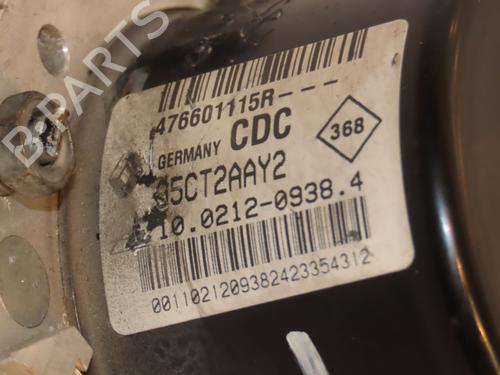 ABS pump RENAULT SCÉNIC III (JZ0/1_) 1.5 dCi | BP16707348M43 