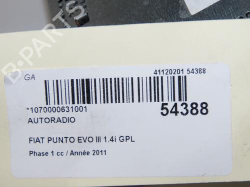 Used Radio Radio FIAT PUNTO (199_) 1.4 (199AXB1A, 199BXB1A, 199BXB11, 199AXB11) (78 hp) 33728079 33728079