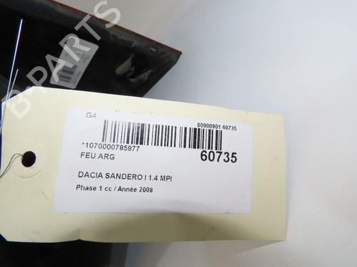 Left taillight DACIA SANDERO 1.4 (BS0C, BS0A, BS0G, BS1F, BS0E) | BP37479691C34 - Image 5
