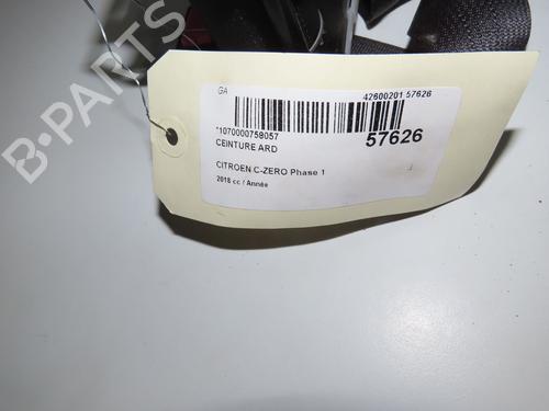 Rear right seatbelt CITROËN C-ZERO C-Zero | BP36758154I28 - Image 5