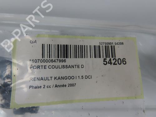 Used Right slide door Right slide door RENAULT KANGOO Express (FC0/1_) 1.5 dCi (FC1E) (68 hp) 33249692 33249692